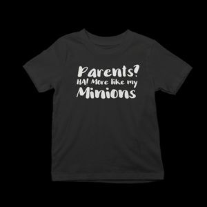 Parents? Ha! More like... Youth T-shirt 8-Pack